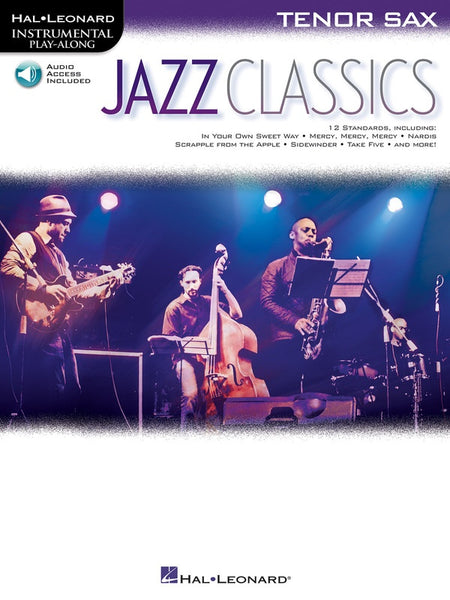 JAZZ CLASSICS FOR TENOR SAXOPHONE BK/OLA
