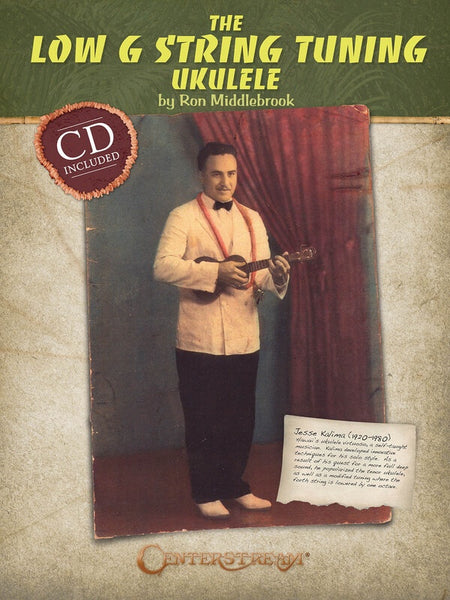 LOW G STRING TUNING UKULELE BK/CD