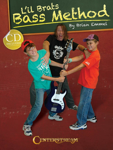 LIL BRATS BASS METHOD TAB BK/CD