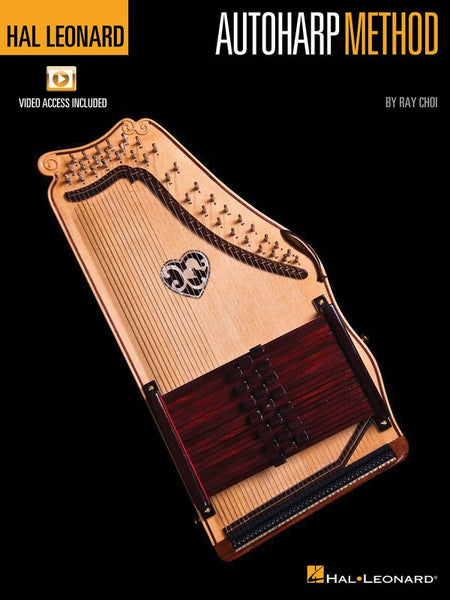 HAL LEONARD AUTOHARP METHOD BK/OLV