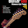 FASTTRACK GUITAR TAB MANUSCRIPT PAPER