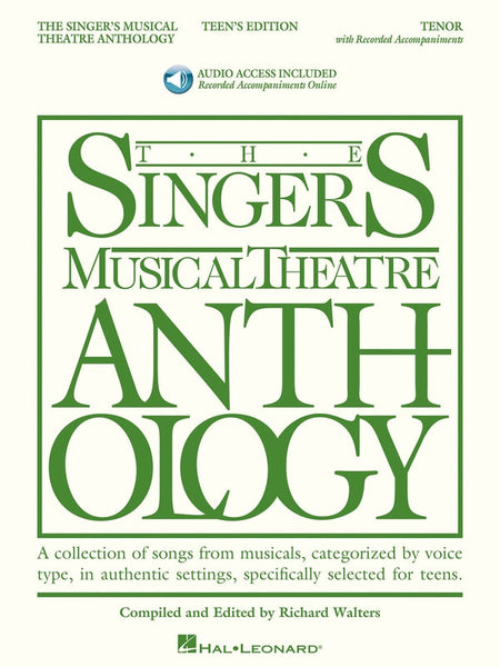 SINGERS MUSICAL THEATRE ANTH TEENS TENOR BK/OLA