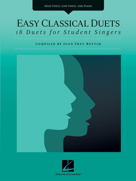 EASY CLASSICAL DUETS HIGH & LOW VOICE/PIANO