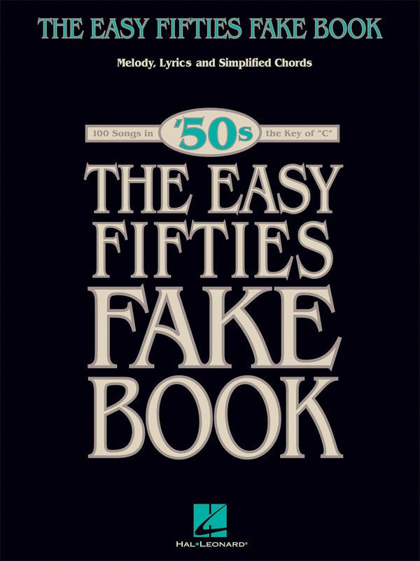 EASY FIFTIES FAKE BOOK C INST