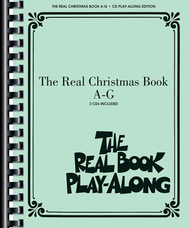 REAL CHRISTMAS BOOK PLAY ALONG VOL  A-G 3CDS