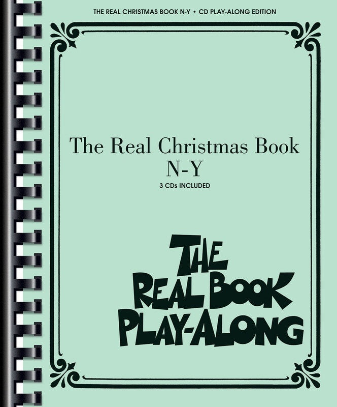 REAL CHRISTMAS BOOK PLAY ALONG VOL  N-Y 3CDS