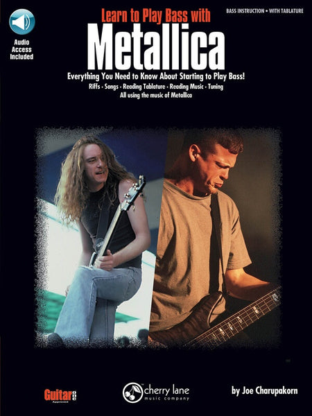 LEARN TO PLAY BASS WITH METALLICA BK/OLA