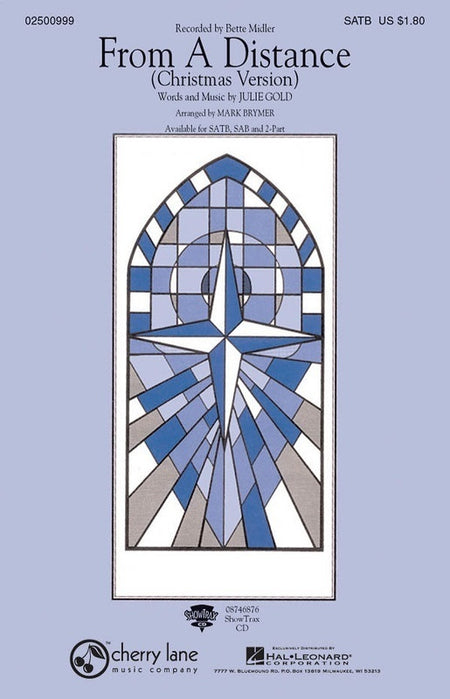 FROM A DISTANCE (CHRISTMAS VERSION) 2 PART (POD)