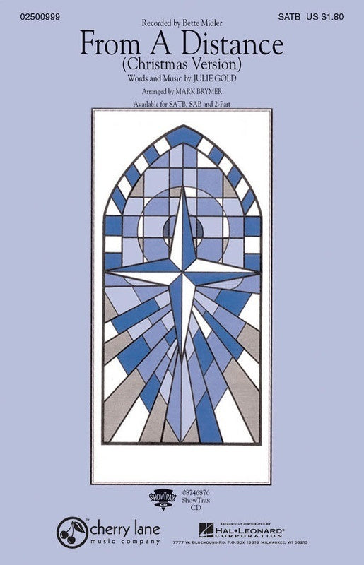 FROM A DISTANCE (CHRISTMAS VERSION) 2 PART (POD)