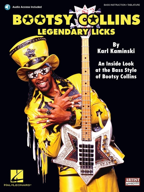 BOOTSY COLLINS LEGENDARY LICKS BK/CD