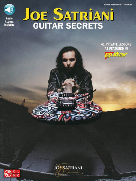 JOE SATRIANI GUITAR SECRETS BK/OLA
