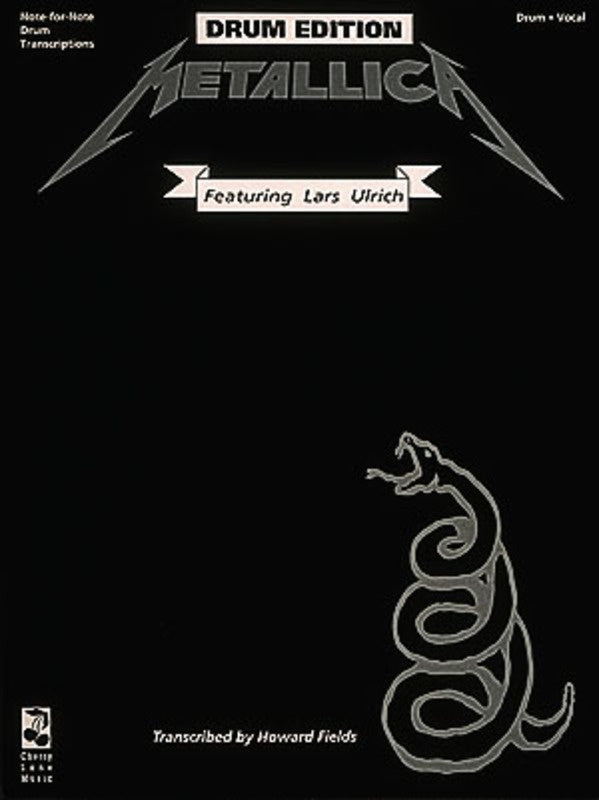 METALLICA BLACK BOOK DRUM