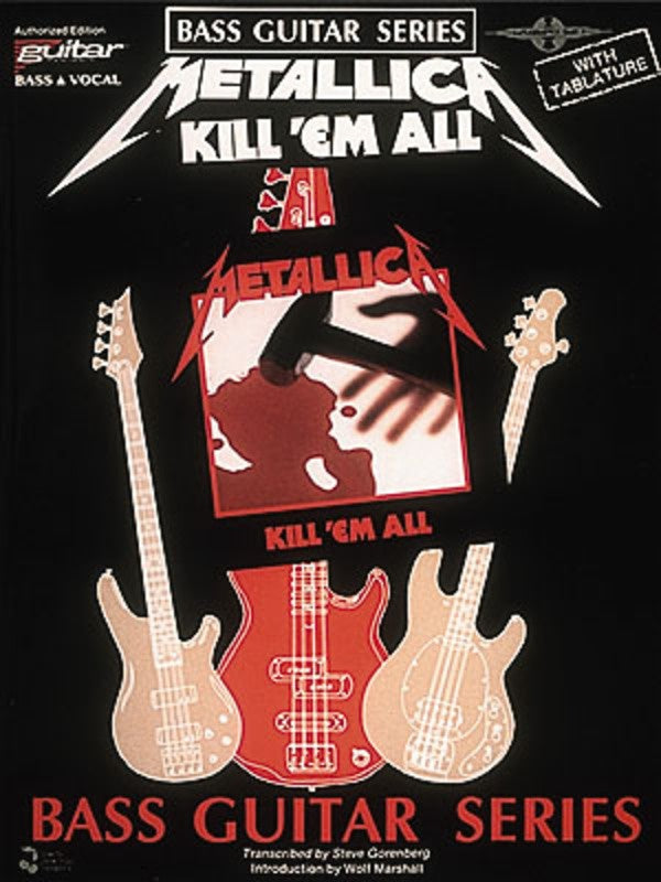 METALLICA - KILL EM ALL BASS GUITAR TAB