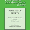 ABREME LA PUERTA SATB OPT A CAPPELLA