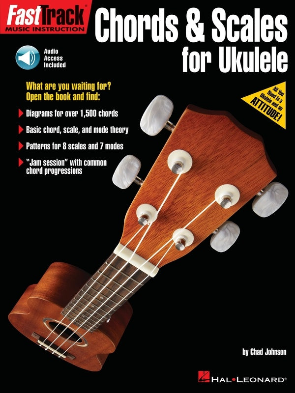 FASTTRACK CHORDS & SCALES FOR UKULELE BK/OLA