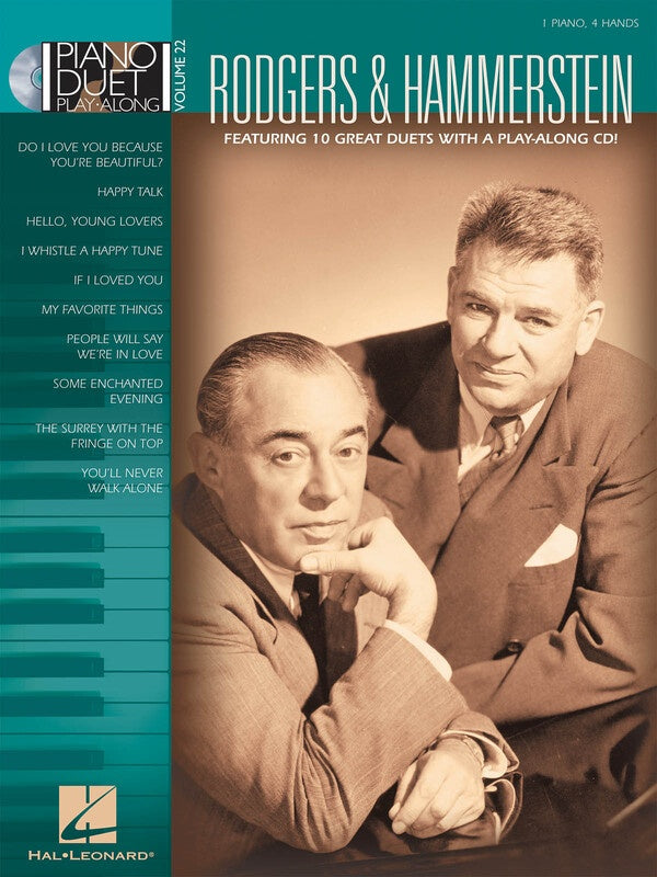 RODGERS & HAMMERSTEIN PIANO DUET PLAY ALONG V 22