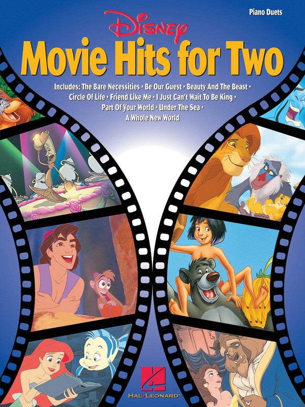 DISNEY MOVIE HITS FOR TWO PIANOS