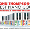 EASIEST PIANO COURSE NOTE FINDER & KEYBOARD STICKER SET