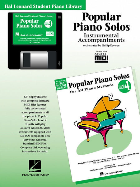 HLSPL POPULAR PIANO SOLOS 4 MIDI