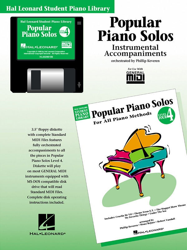 HLSPL POPULAR PIANO SOLOS 4 MIDI