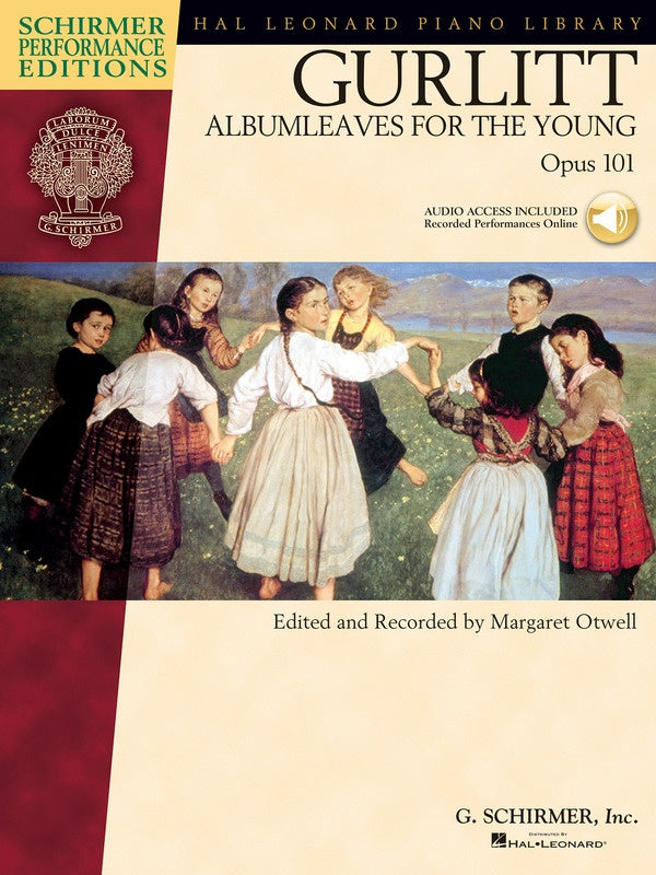 ALBUM LEAVES FOR YOUNG OP 101 SPE GURLITT BK/CD