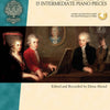 MOZART - 15 INTERMEDIATE PIANO PIECES BK/OLA SPE