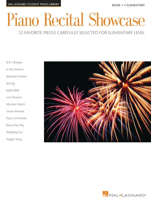 HLSPL PIANO RECITAL SHOWCASE BOOK 1