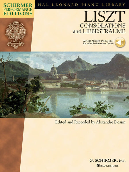 LISZT - CONSOLATIONS AND LIEBESTRAUME PIANO BK/OLA SPE