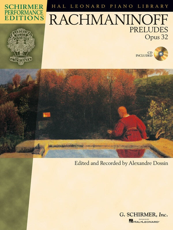RACHMANINOFF - PRELUDES OP 32 BK/CD SPE