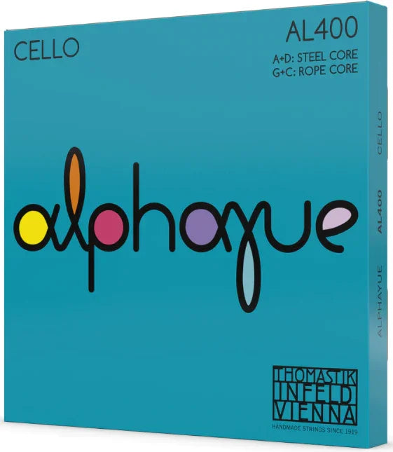THOMASTIK 1/8 ALPHAYUE CELLO STRING SET AL400