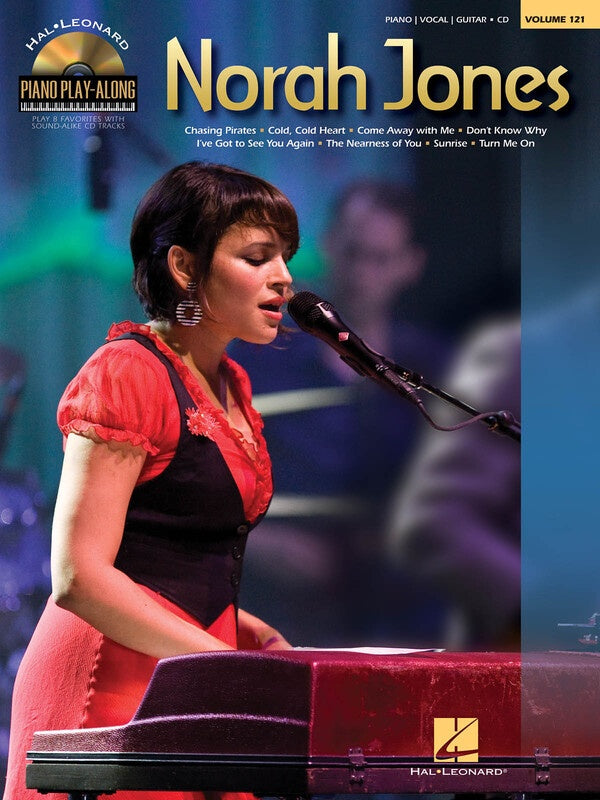 NORAH JONES PIANO PLAY ALONG BK/CD V121