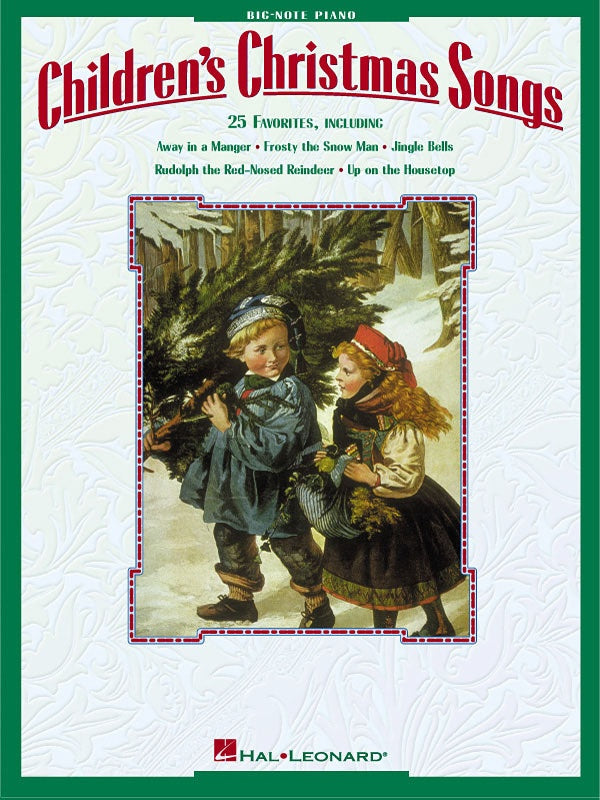 CHILDRENS CHRISTMAS SONGS BIG NOTE PIANO