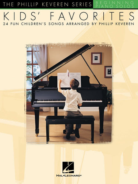 KIDS FAVORITES KEVEREN BEGINNING PIANO SOLO