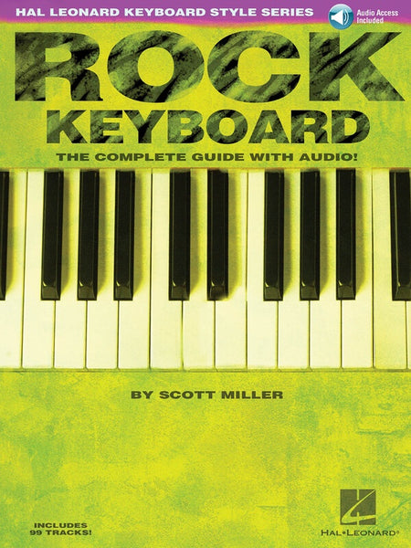 ROCK KEYBOARD HAL LEONARD KEYBOARD STYLE SERIES BK/OLA