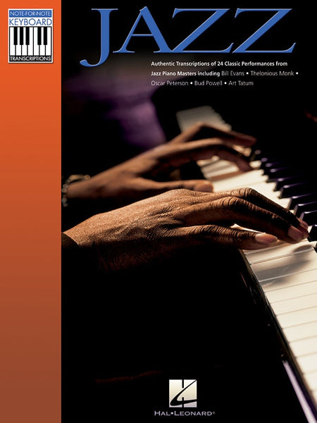 JAZZ NOTE FOR NOTE KEYBOARD TRANSCRIPTIONS