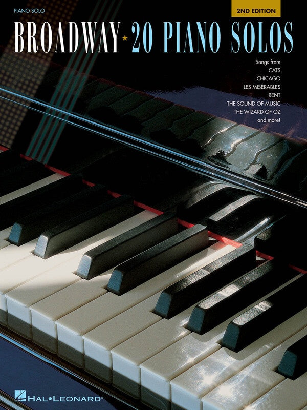 BROADWAY 20 PIANO SOLOS 2ND EDITION