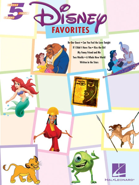 DISNEY FAVORITES 5 FINGER PIANO
