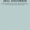 BUDGET BOOKS JAZZ STANDARDS EASY PIANO