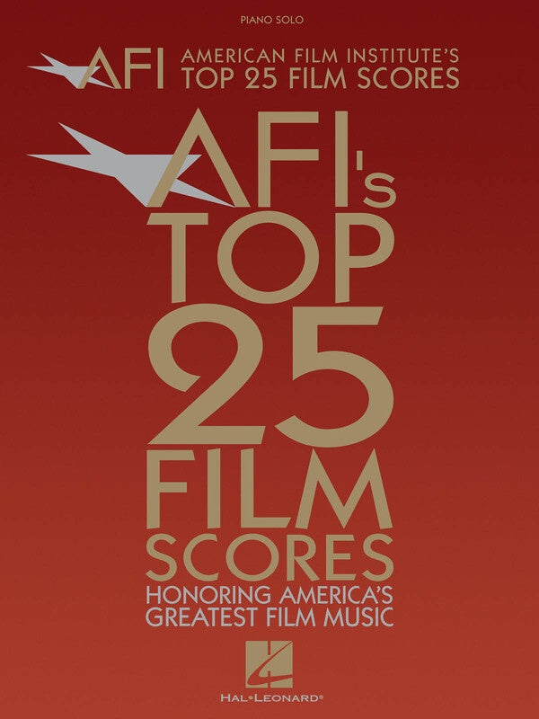 TOP 25 FILM SCORES PNO SOLO AFI