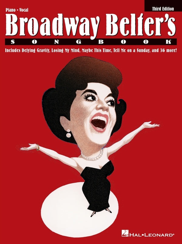 BROADWAY BELTERS SONGBOOK PVG 3RD EDITION