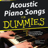 ACOUSTIC PIANO SONGS FOR DUMMIES PVG