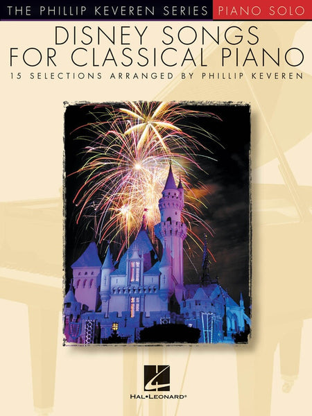 DISNEY SONGS FOR CLASSICAL PIANO KEVEREN PIANO SOLO