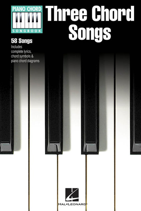 THREE CHORD SONGS PIANO CHORD SONGBOOK