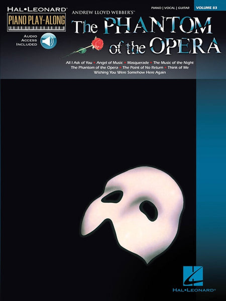 PHANTOM OF THE OPERA PIANO PLAYALONG V83 BK/OLA