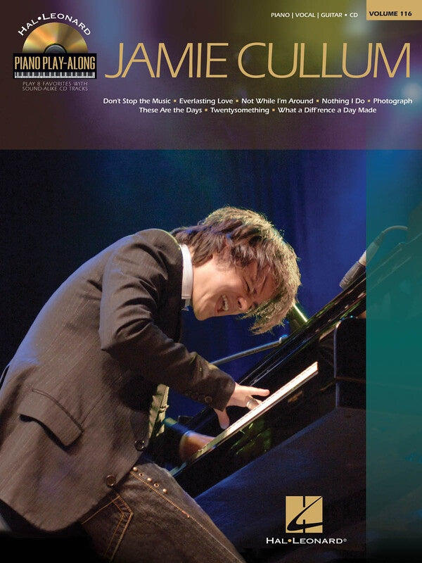 JAMIE CULLUM PIANO PLAY ALONG BK/CD V116