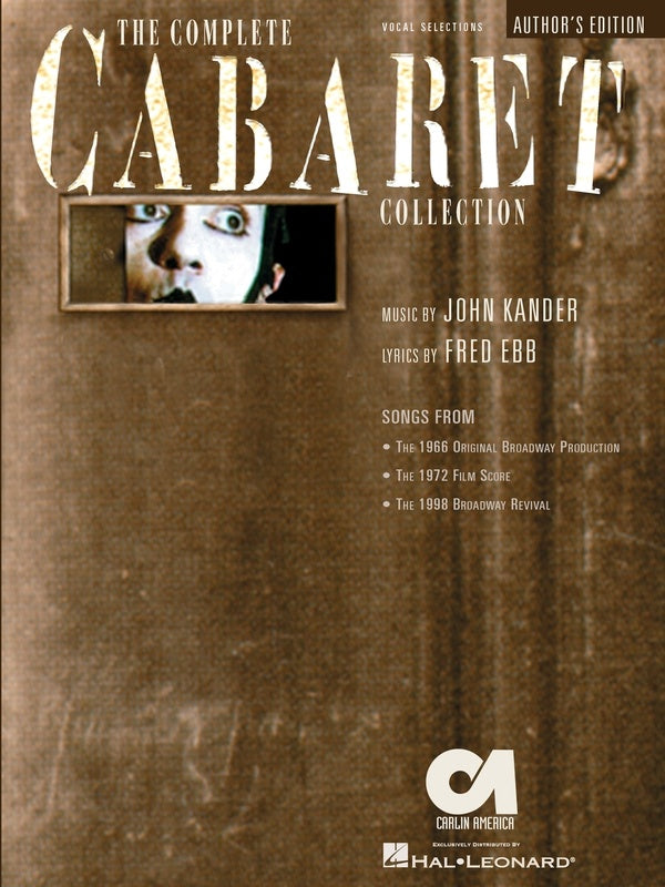 CABARET COMPLETE VOCAL SELECTIONS