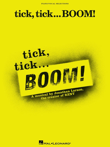 TICK TICK BOOM VOCAL SELECTIONS