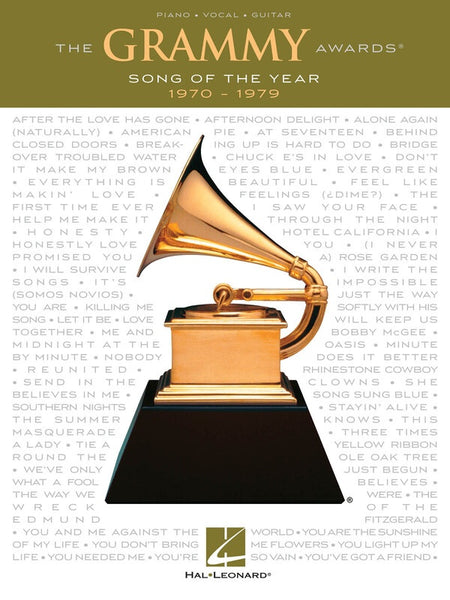 GRAMMY AWARDS SONG OF THE YEAR 1970 - 1979 PVG