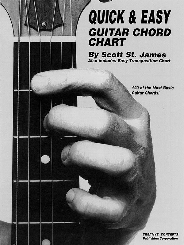 QUICK & EASY GUITAR CHORD CHART