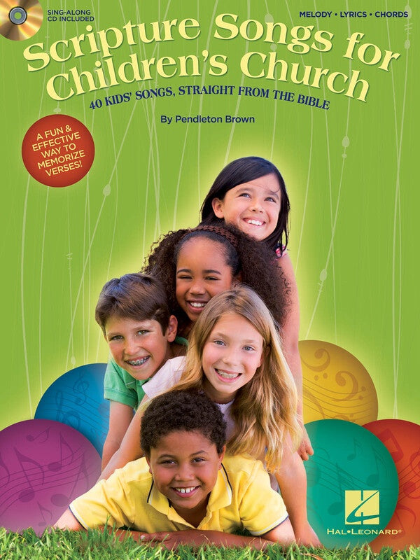 SCRIPTURE SONGS FOR CHILDRENS CHURCH BK/CD